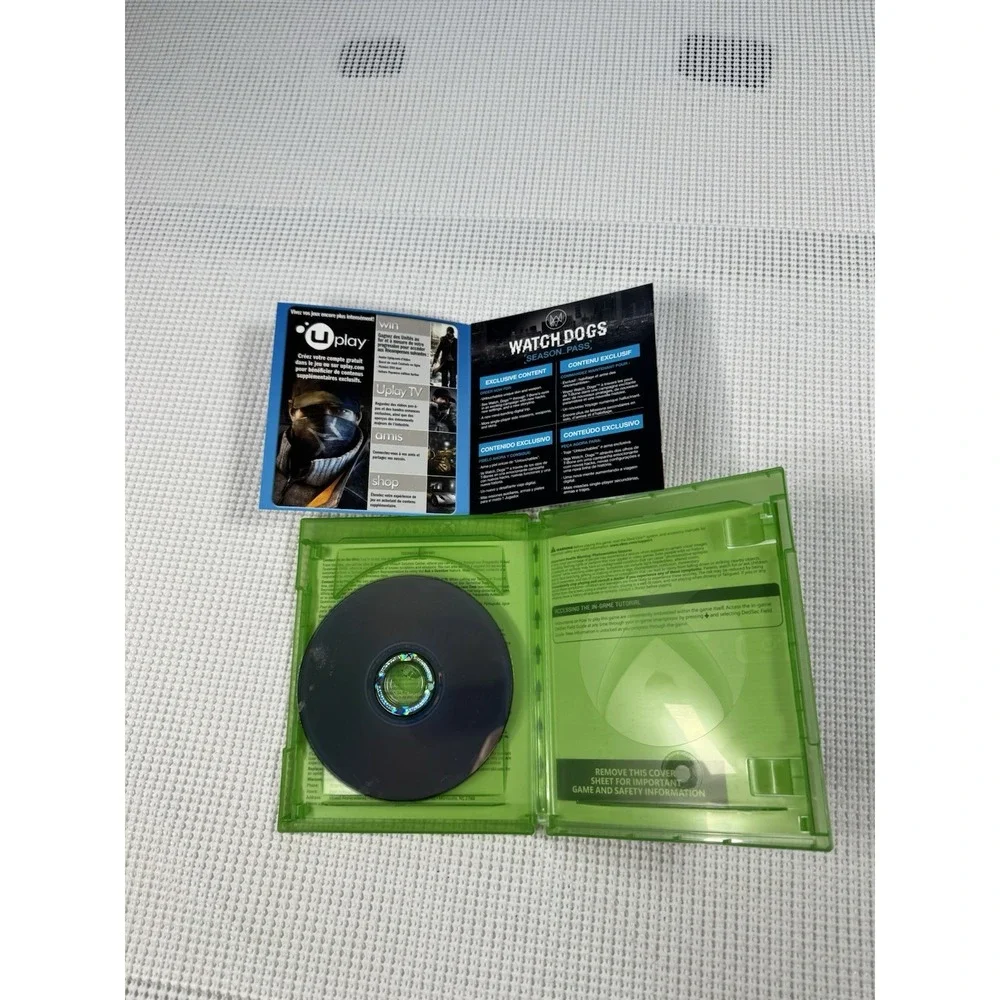 Watch Dogs Walmart Edition Xbox One CIB Ubisoft Action Hacking Game 2014